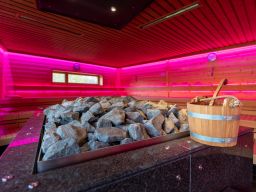 Sauna im Freizeitbad Arobella Sauna im Freizeitbad Arobella